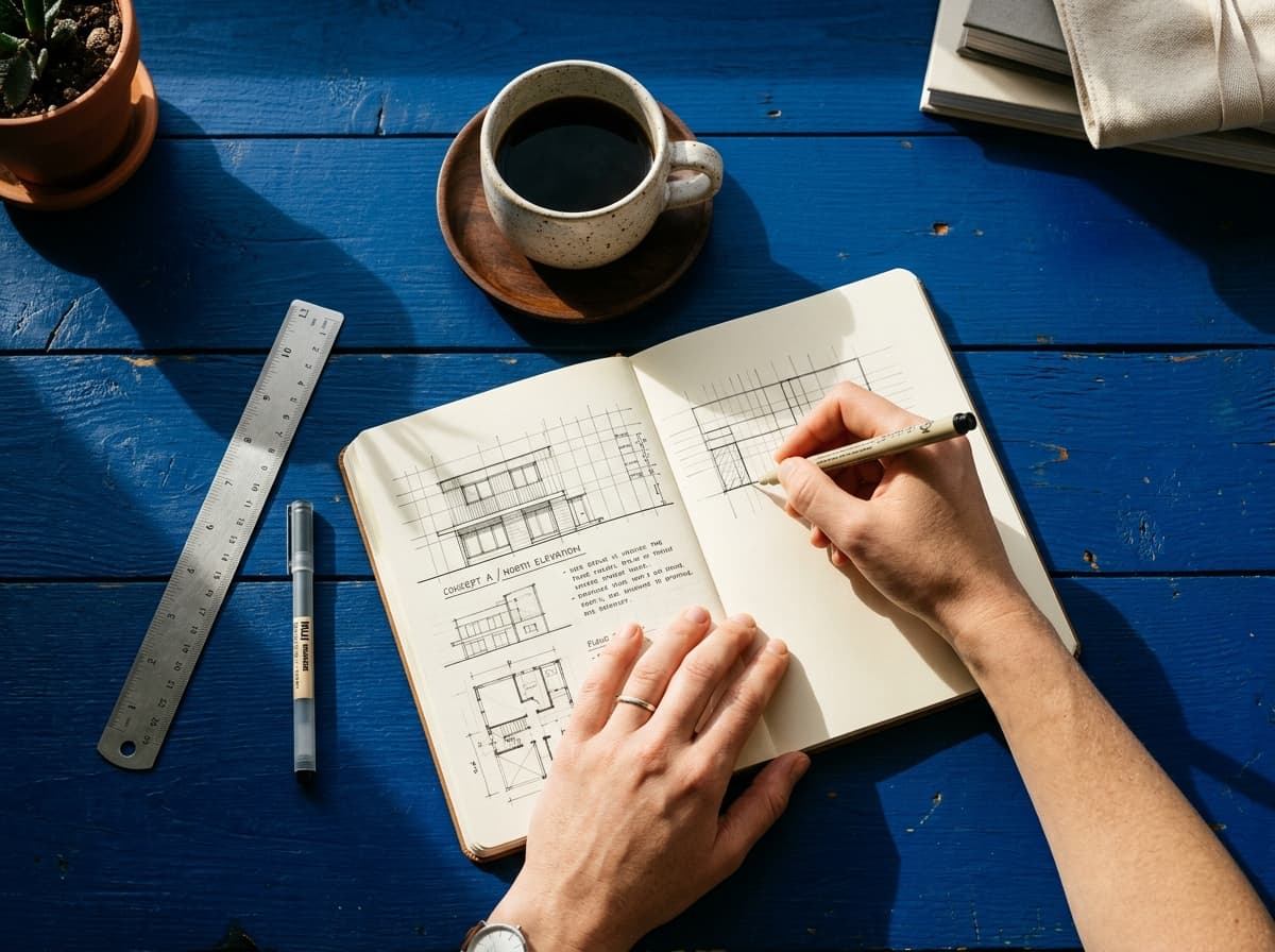 Process Découverte - Carnet de croquis et réflexion stratégique